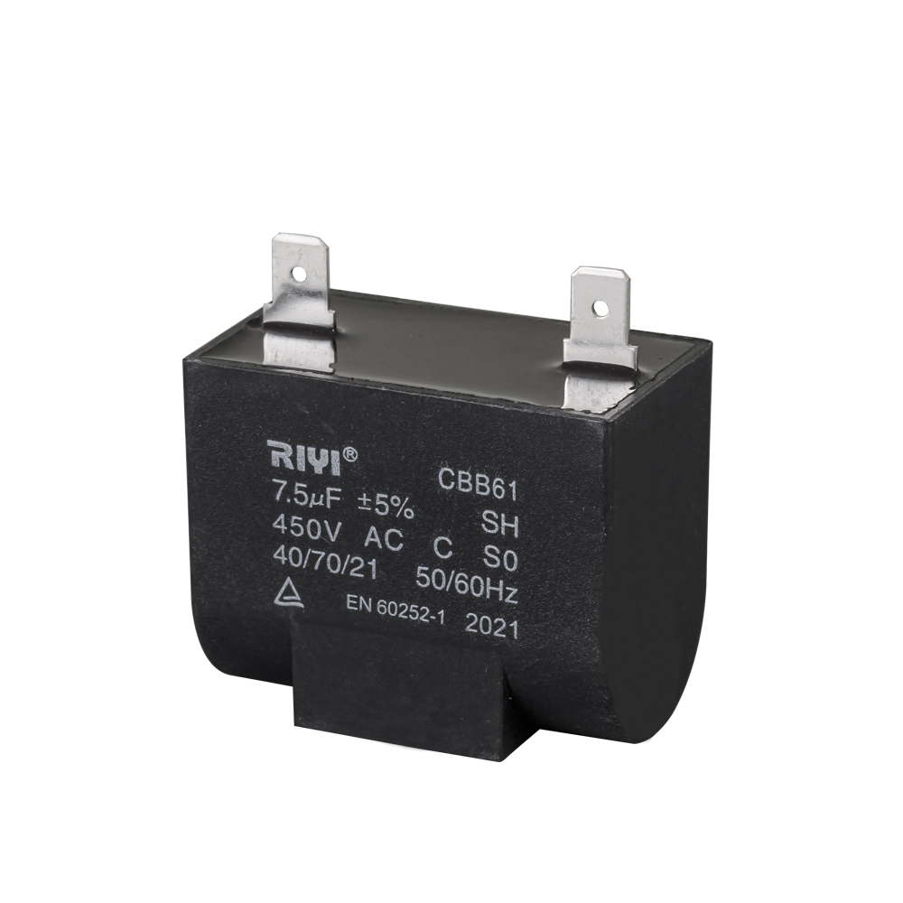 Cbb61 7.5uf 450V S0 1+1 csatlakozó